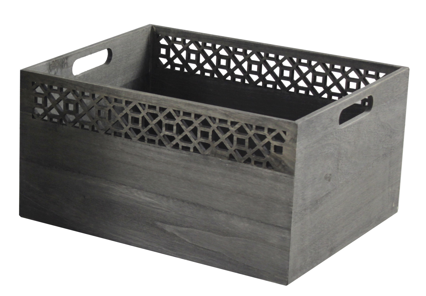 classical grey wooden box