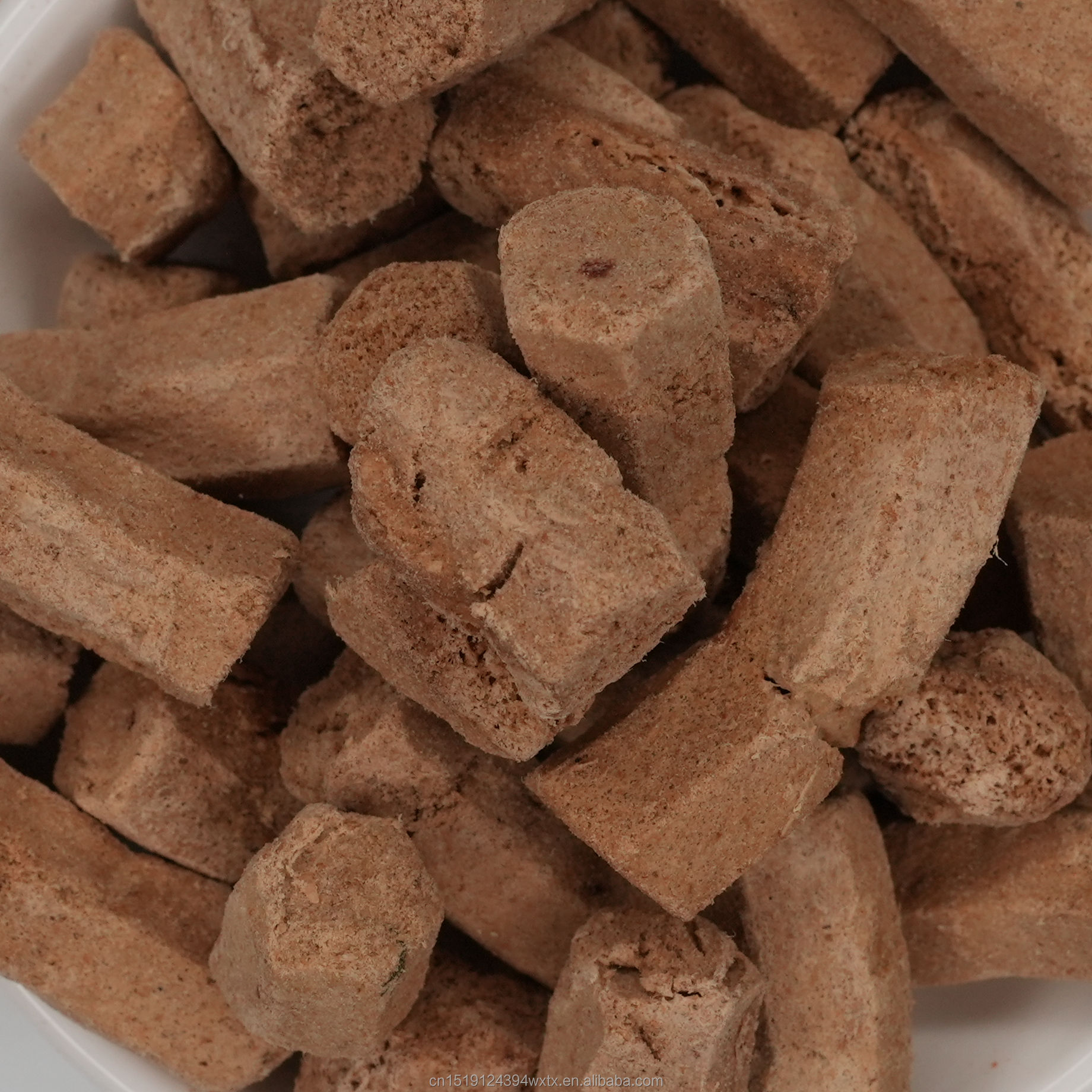 Diamond-Shaped Raw Meat & Bone Strips